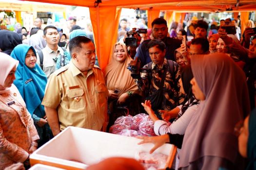 Pasar Murah Pemprov Riau Pagi Ini Digelar di Rohul, Besok di Pekanbaru